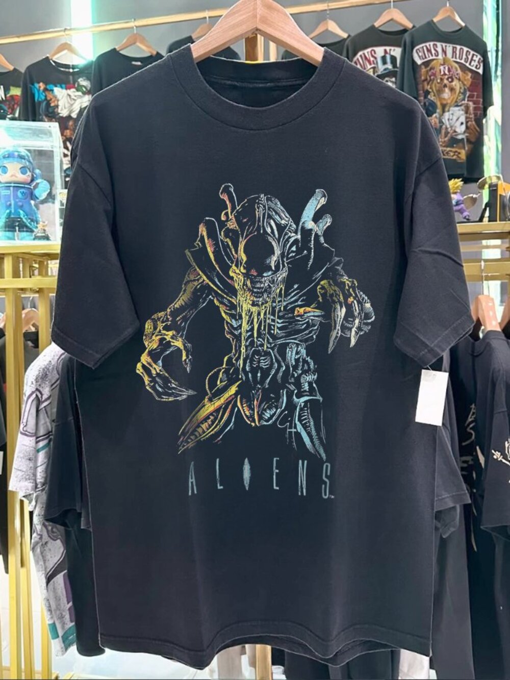 90s Aliens Promo Rare  Black Unisex T shirt